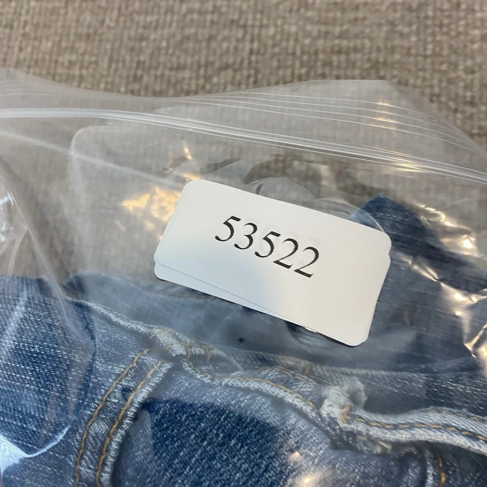 Levis 559 Jeans Mens 34x29 Hemmed Blue Baggy Distressed Relaxed Straight Denim